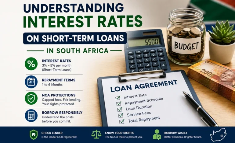 Understanding Interest Rates and Repayment Terms on Short-Term Loans in South Africa