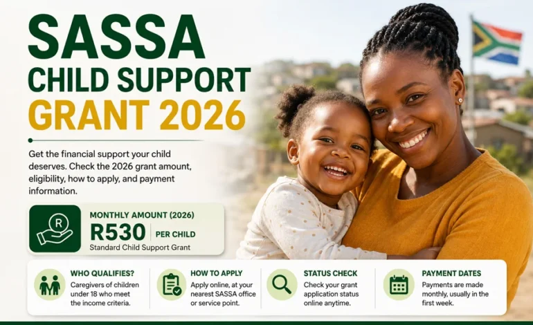 SASSA Child Support Grant Guide – Amount, How to Apply & Status Check